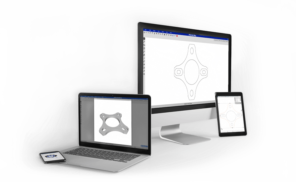 Browser CAD on different devices