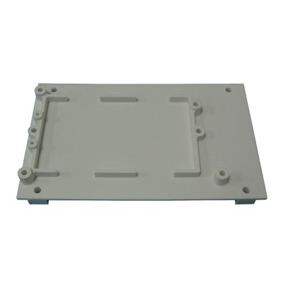 plastic lightweight aircraft mount made with eMachineShop CAD
