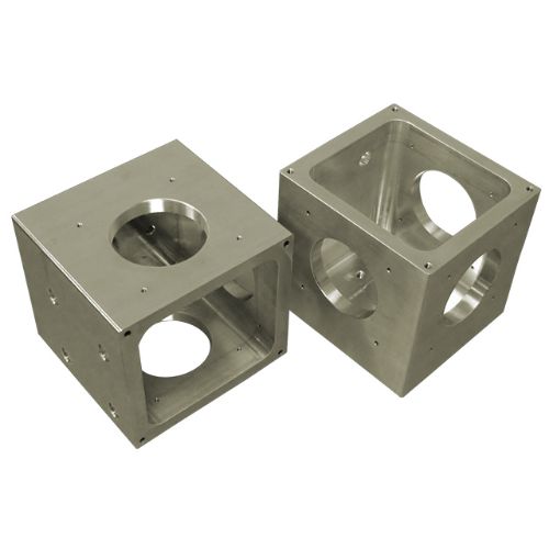 cubic spinning confocal made with eMachineShop CAD